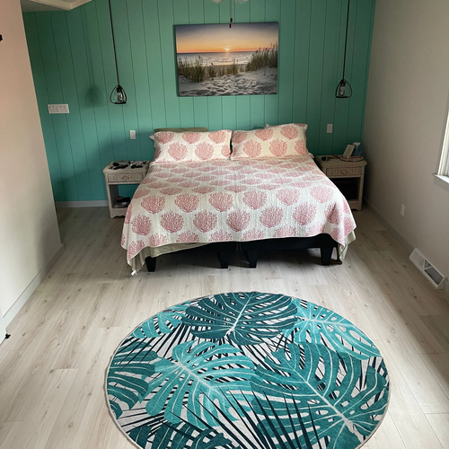 Bedroom flooring and area rugs from Schaeffer Floor Coverings in Oley, PA