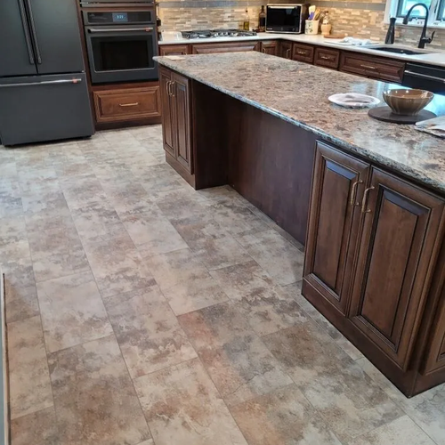Kitchen flooring by Schaeffer Floor Coverings in Perkiomenville, PA